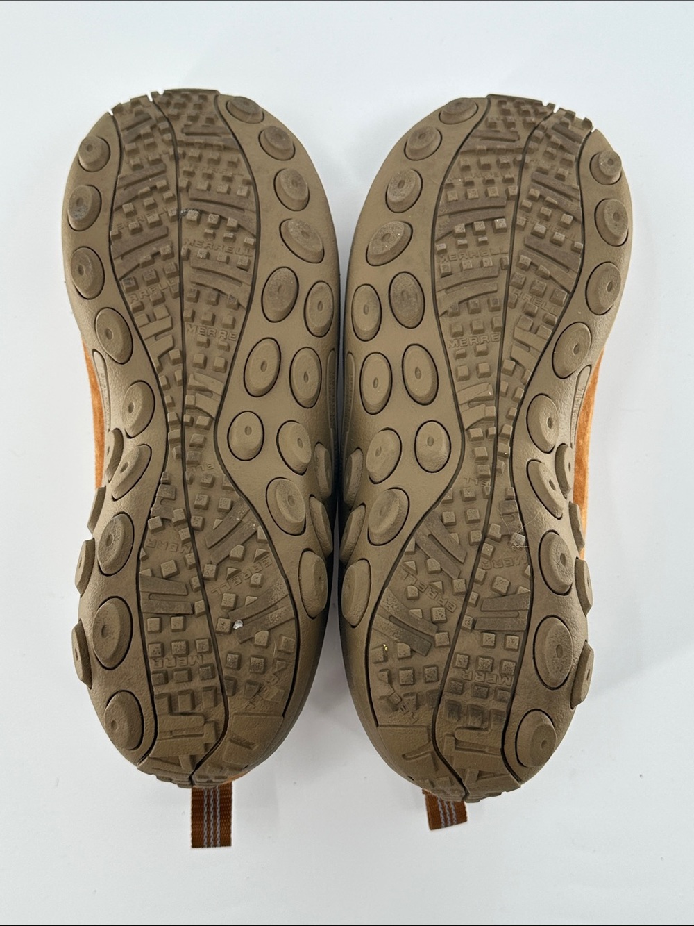 Merrell Women's Suede Slip-On Moccasins in Chestnut Brown - Picture 5 of 5